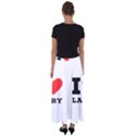 I love larry Flared Maxi Skirt View2