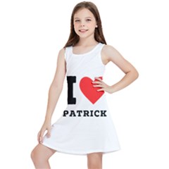 I Love Patrick  Kids  Lightweight Sleeveless Dress by ilovewhateva