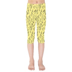 Back-to-school Kids  Capri Leggings  by nateshop
