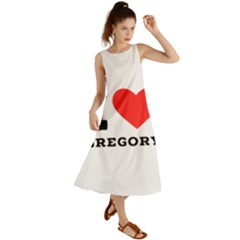 I Love Gregory Summer Maxi Dress by ilovewhateva