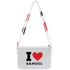 I Love Samuel Double Gusset Crossbody Bag by ilovewhateva