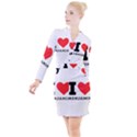 I love benjamin Button Long Sleeve Dress View1