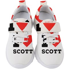 I Love Scott Kids  Velcro Strap Shoes by ilovewhateva