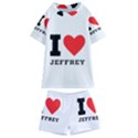 I love jeffrey Kids  Swim Tee and Shorts Set View1