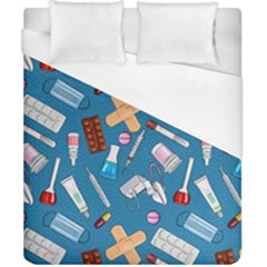 Medicine Pattern Duvet Cover (california King Size) by SychEva