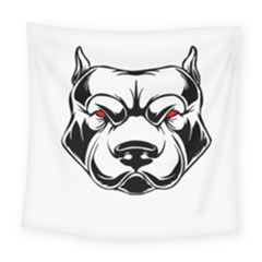 Dog Animal Mammal Bulldog Pet Square Tapestry (large) by Semog4