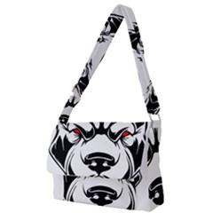 Dog Animal Mammal Bulldog Pet Full Print Messenger Bag (s) by Semog4