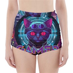 Gamer Life High-waisted Bikini Bottoms by minxprints