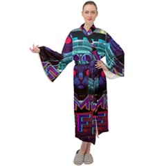 Gamer Life Maxi Velvet Kimono by minxprints