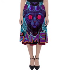 Gamer Life Classic Midi Skirt by minxprints