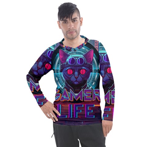 Gamer Life Men s Pique Long Sleeve Tee by minxprints