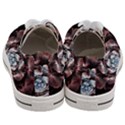 Flower Fractal Art Cool Petal Abstract Women s Low Top Canvas Sneakers View4