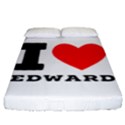 I love edward Fitted Sheet (King Size) View1