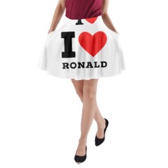 I Love Ronald A-line Pocket Skirt by ilovewhateva