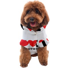 I Love Timothy Dog Coat by ilovewhateva