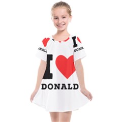 I Love Donald Kids  Smock Dress by ilovewhateva