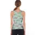 Bicycle Bikes Pattern Ride Wheel Cycle Icon Tank Top View2