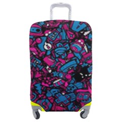 Grafitti Graffiti Abstract Artwork Digital Luggage Cover (medium) by Semog4