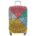 Wheel Of Emotions Feeling Emotion Thought Language Critical Thinking Luggage Cover (Medium) View1