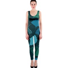 Pattern Plant Abstract One Piece Catsuit by Semog4