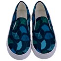 Pattern Plant Abstract Kids  Canvas Slip Ons View1