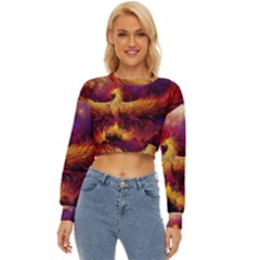 Phoenix Bird Lightweight Long Sleeve Sweatshirt by Semog4