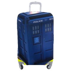 The Police Box Tardis Time Travel Device Used Doctor Who Luggage Cover (medium) by Semog4