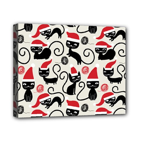 Cute Christmas Seamless Pattern Vector Canvas 10  X 8  (stretched) by Semog4