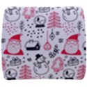 Christmas Themed Seamless Pattern Back Support Cushion View1