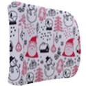 Christmas Themed Seamless Pattern Back Support Cushion View2