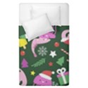 Colorful Funny Christmas Pattern Duvet Cover Double Side (Single Size) View1