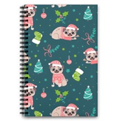 Pattern Christmas Funny 5 5  X 8 5  Notebook by Semog4