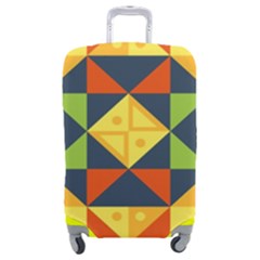 Background Geometric Color Luggage Cover (medium) by Semog4