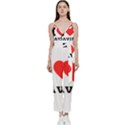 I love david V-Neck Spaghetti Strap Tie Front Jumpsuit View1