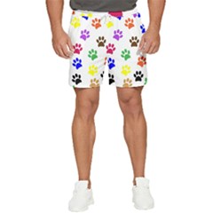 Pawprints-paw-prints-paw-animal Men s Runner Shorts by Semog4