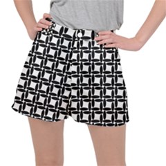 Ellipse-pattern-background Women s Ripstop Shorts by Semog4