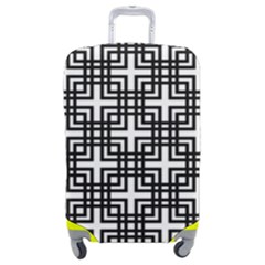 Pattern-vector-halftone-wallpaper Luggage Cover (medium) by Semog4