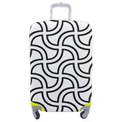 Pattern-monochrome-repeat- Luggage Cover (medium) by Semog4