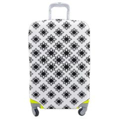 Stylized-flower-floral-pattern Luggage Cover (medium) by Semog4