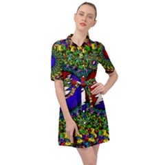 Grateful Dead Belted Shirt Dress by Semog4