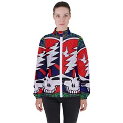 Grateful Dead Women s High Neck Windbreaker by Semog4