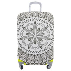 Vector Mandala Drawing Decoration Luggage Cover (medium) by Semog4