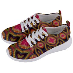 Kaleidoscope Art Pattern Ornament Men s Lightweight Sports Shoes by Semog4