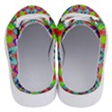 Farbenpracht Kaleidoscope Pattern Half Slippers View4