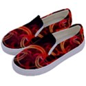 Background Fractal Abstract Kids  Canvas Slip Ons View2