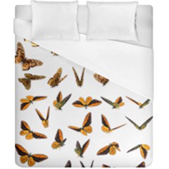 Butterfly Butterflies Insect Swarm Duvet Cover (california King Size) by Salman4z