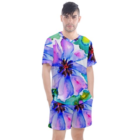 220cde476e6c434b8bbbaee3fd39d8f1 Men s Mesh Tee And Shorts Set by Fhkhan22