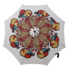 Amsterdam Graphic Design Poster Illustration Hook Handle Umbrellas (small) by Salman4z