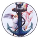 Anchor watercolor painting tattoo art anchors and birds Wireless Fast Charger(White) View1