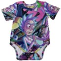 Rick And Morty Time Travel Ultra Baby Short Sleeve Bodysuit View1